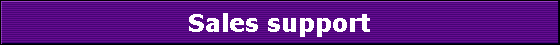 Sales support